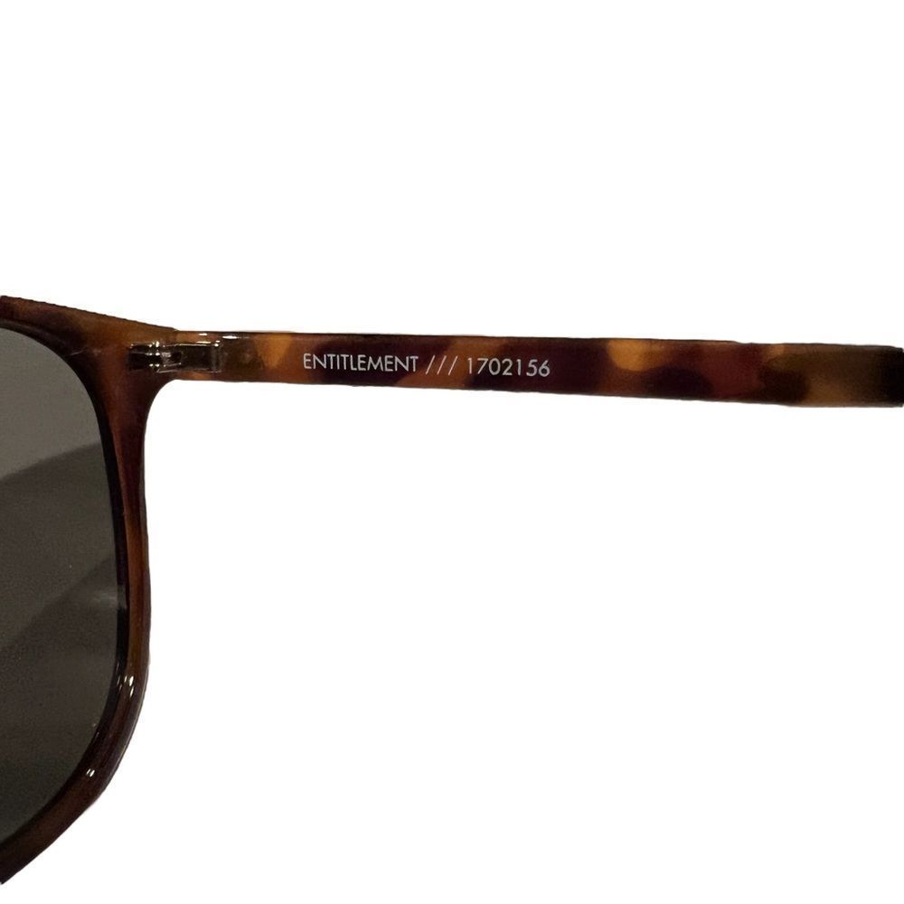 Le specs Entitlement 57 mm sunglasses Tortoise brown khaki gradient - Picture 6 of 6